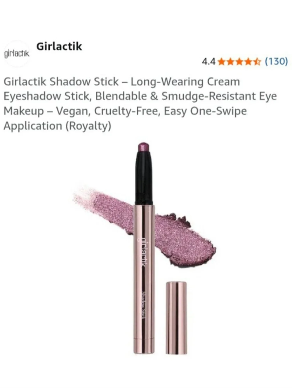 Girlactik royalty metallic